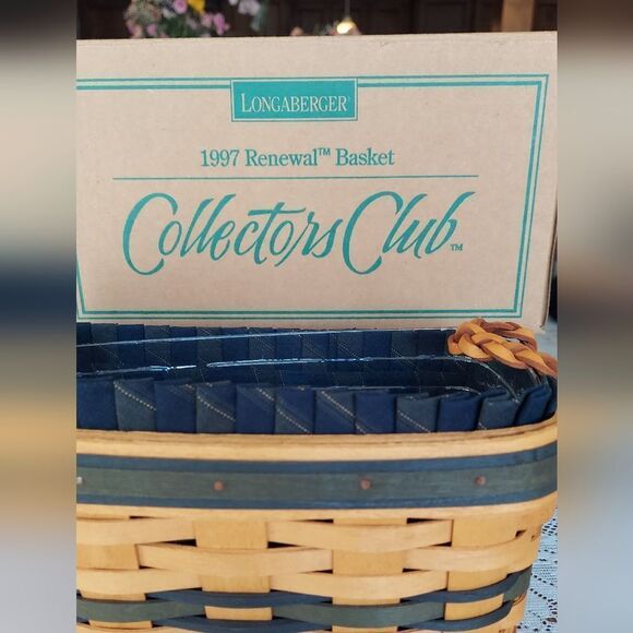 LONGABERGER 1997 COLLECTORS CLUB RENEWAL BASKET - Picture 3 of 7